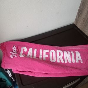 Hollister Cal. Cuffed Ankle Drawstring Sweatpants